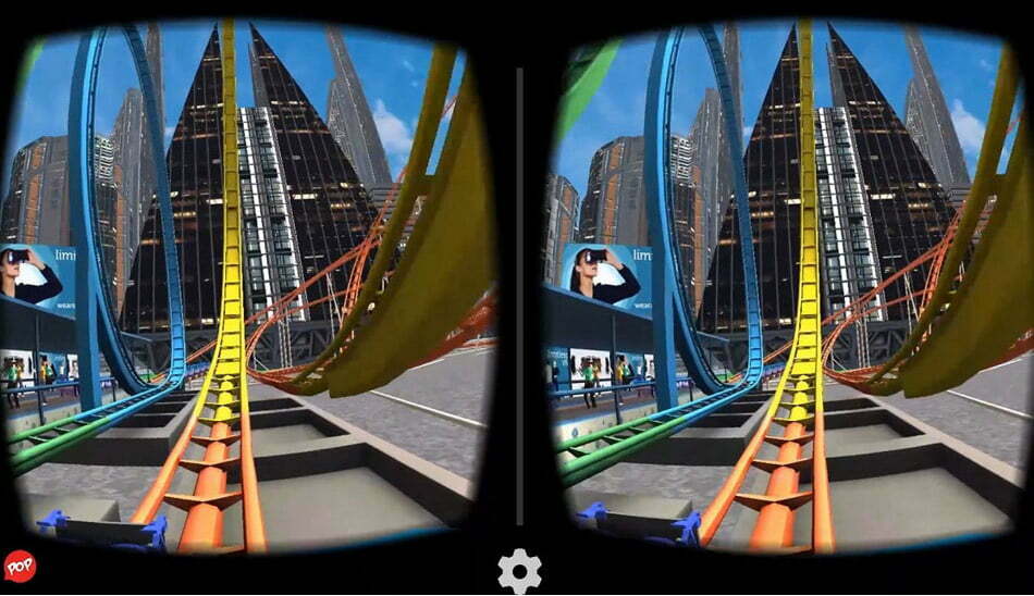 VR Roller Coaster / اپلیکیشن واقعیت مجازی