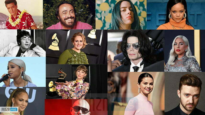 کافه کالا – معرفی 35 خواننده برتر جهان | بهترین خواننده جهان کیست؟ (2021)