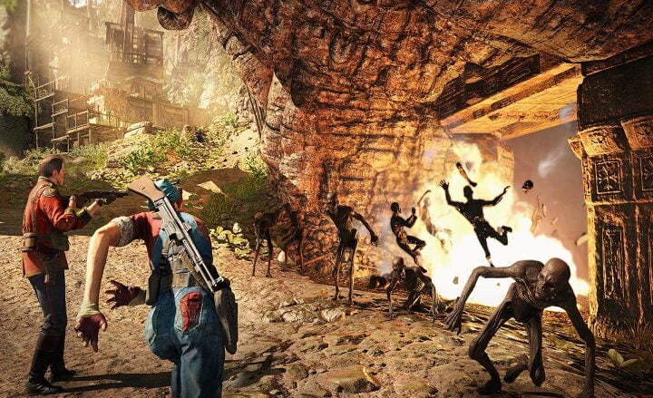 بازی دو نفره شوتر Strange Brigade