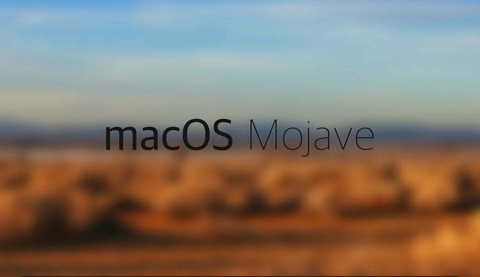 macOS Mojave