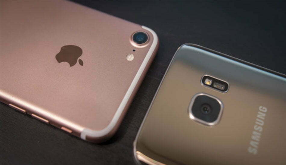 samsung galaxy s9 apple iphone x / سامسونگ گلکسی اس 9 اپل آیفون 10