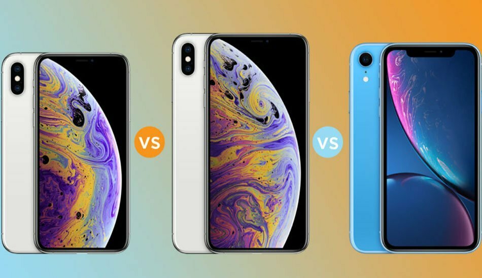 مقایسه آیفون 10 اس با آیفون 10 اس مکس با آیفون 10 آر / Apple iPhone X Apple iPhone XR Apple iPhone XS MAX