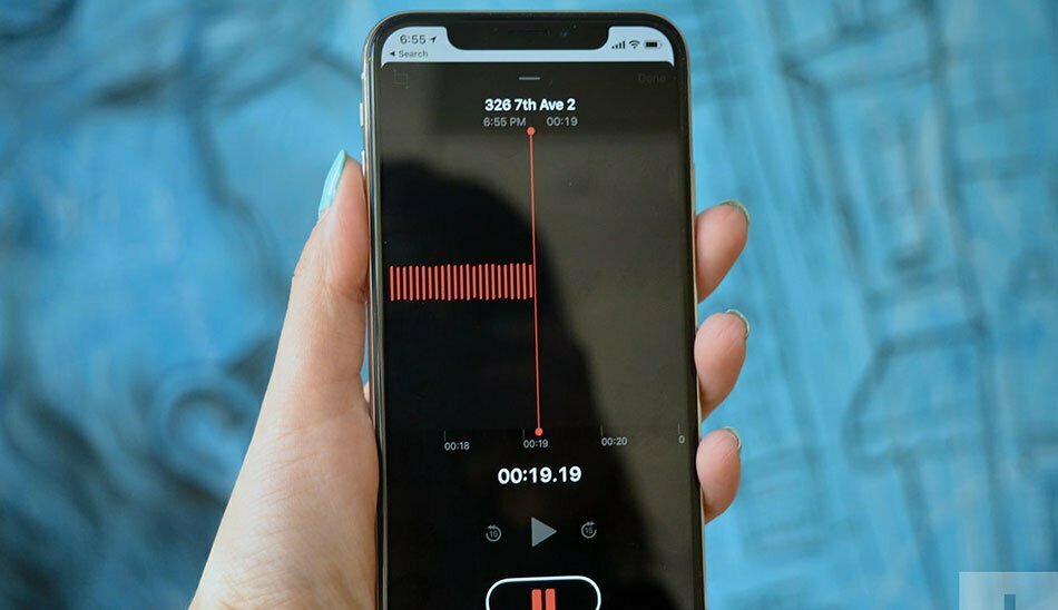 Voice Memos در ios 12