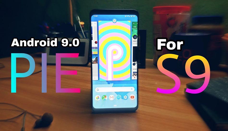 گلکسی اس 9 اندروید پای / galaxy s9 android pie