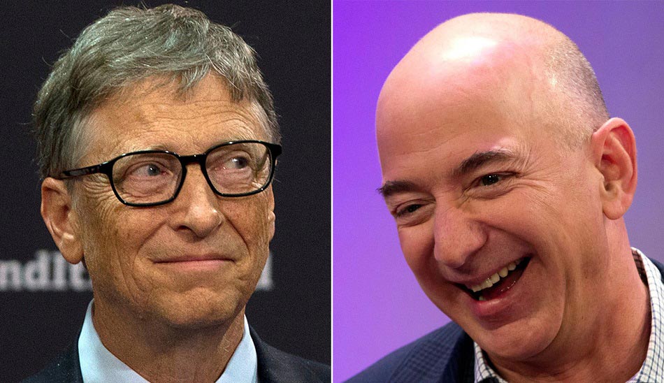 جف بیزوس بیل گیتس / Jeff Bezos Bill Gates