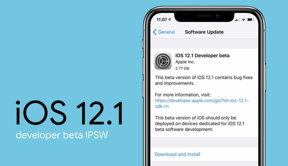 ios 12.1 / اپل