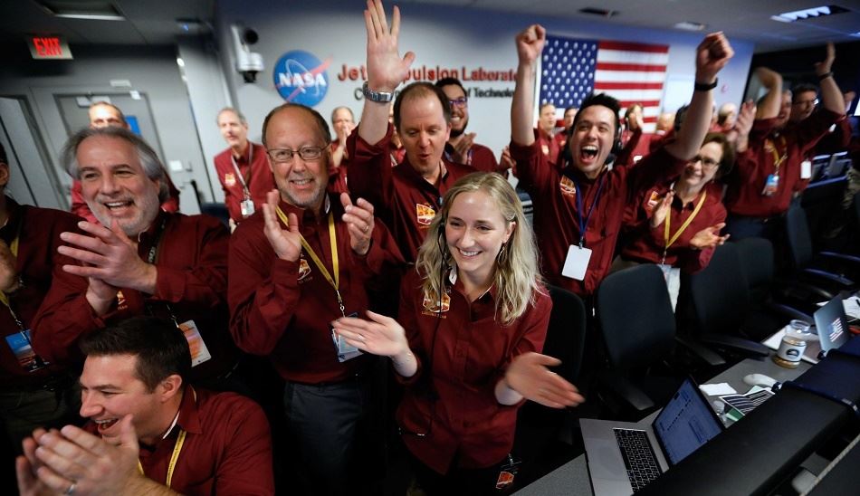 Nasa insight landing / فرود کاوشگر اینسایت ناسا