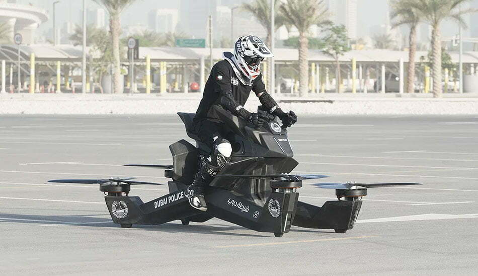 پلیس دبی / موتور سیکلت پرنده
