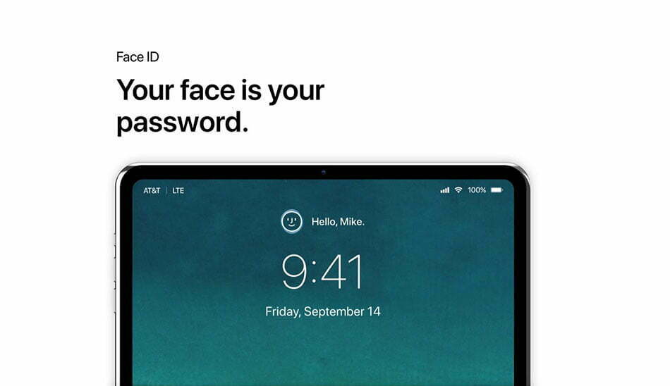 آیپد پرو / iPad Pro / face id
