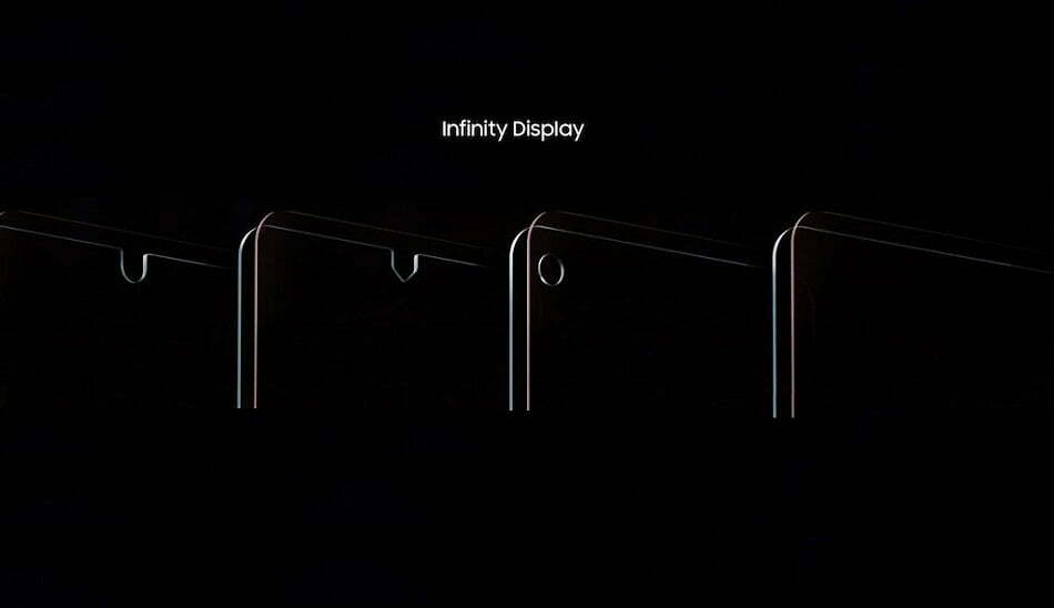 صفحه نمایش اینفینیتی سامسونگ / infinity display