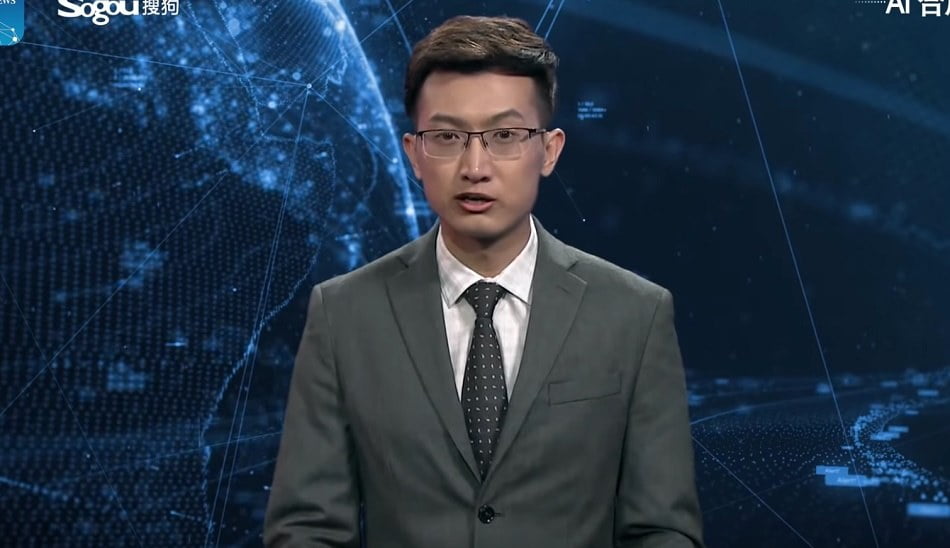 گوینده خبر هوش مصنوعی چین / AI anchor