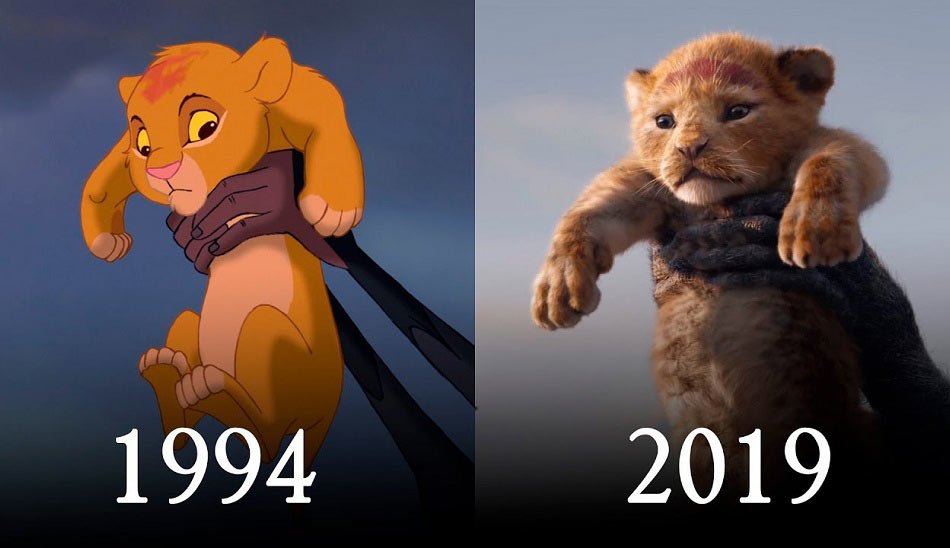 شیر شاه 2019 انیمیشن 1994 / Lion King 2019 Vs 1994
