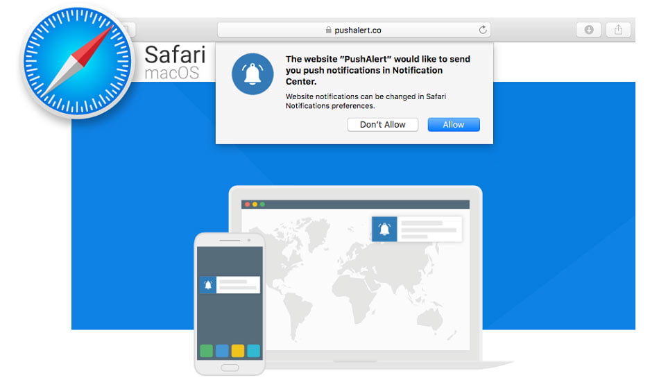 notifications safari/ اعلان های سافاری