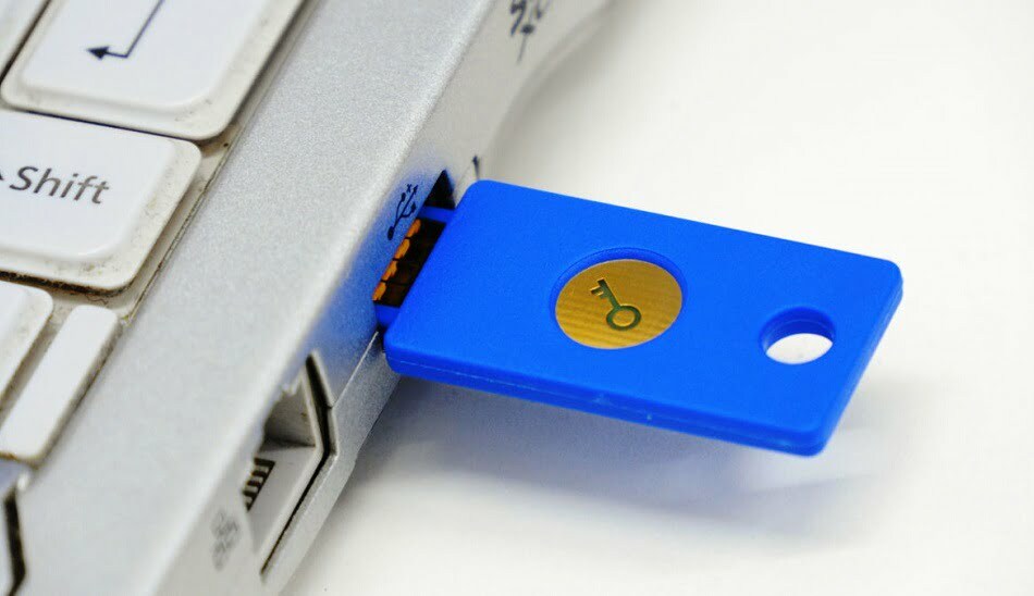 USB security key / کلید امنیتی USB