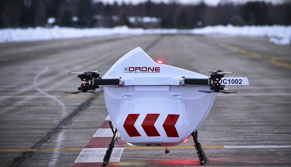 canada drone delivery / پهپاد حمل بار کانادا