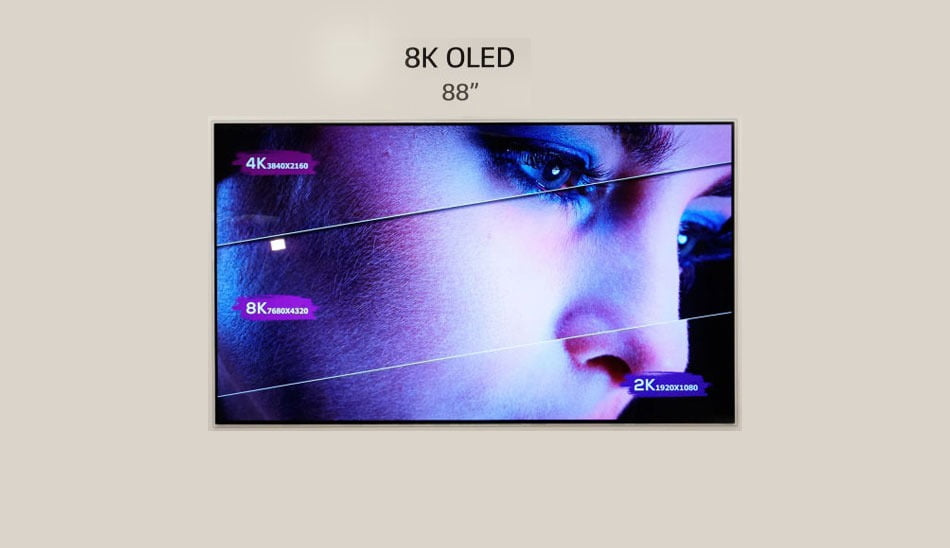 نمایشگر ال جی دیسپلی/ lg display 88 inch display
