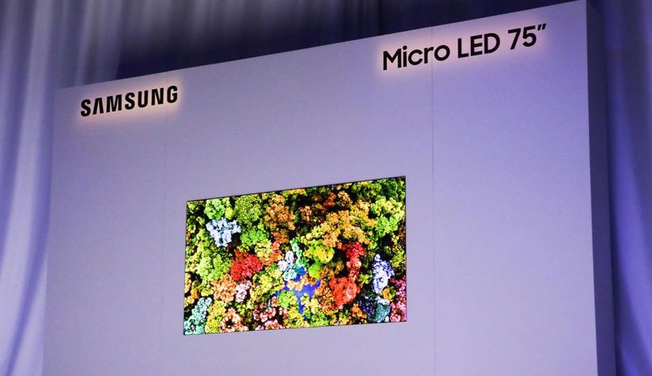 Samsung microLED the wall 75 TV/ تلویزیون دیواری میکرو ال ای دی ۷۵ اینچی سامسونگ