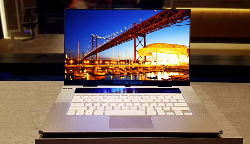 Samsung 4K OLED laptop display/نمایشگر اولد 4k لپ تاپ سامسونگ