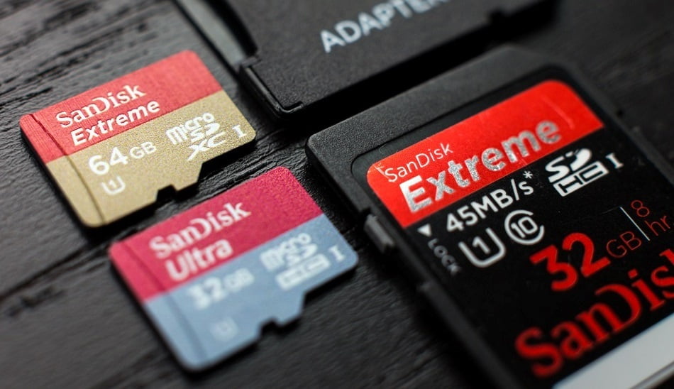 انواع مختلف کارت حافظه / Sd Card variations