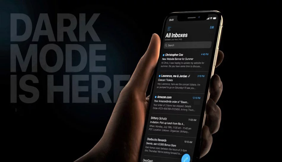 دارک مود / dark mode / dark theme / night mode