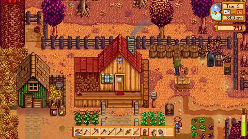 بهترین بازی برای گوشی اندروید - Stardew Valley