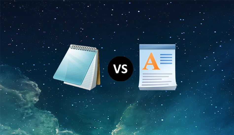 notepad vs wordpad/ تفاوت نوت پد و ورد پد/ فرق ورد پد با نوت پد