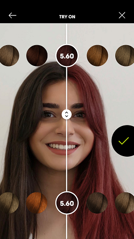 برنامه انتخاب مدل مو برای صورت شما

