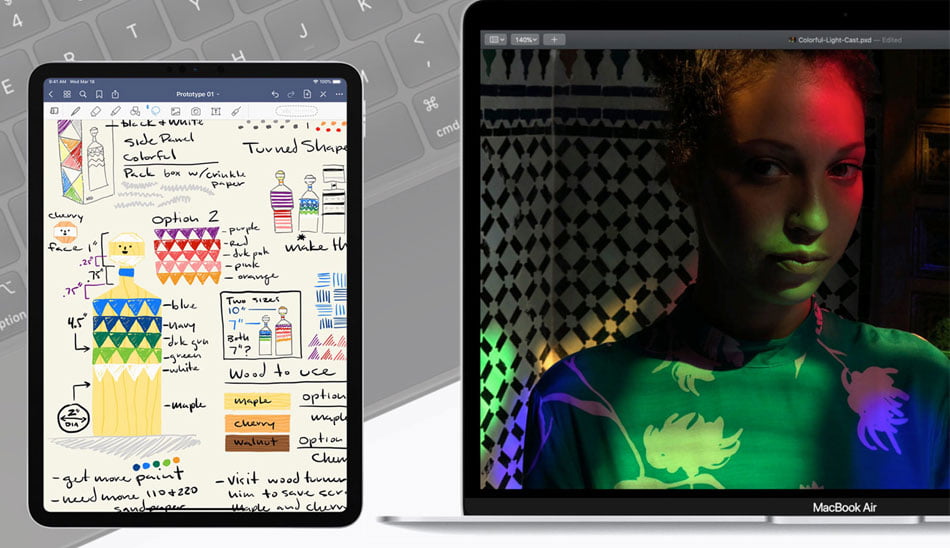 مقایسه آیپد پرو و مک بوک ایر