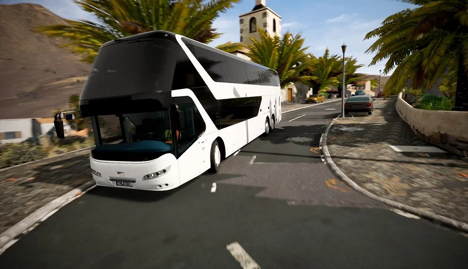 لعبة محاكاة قيادة الحافلات