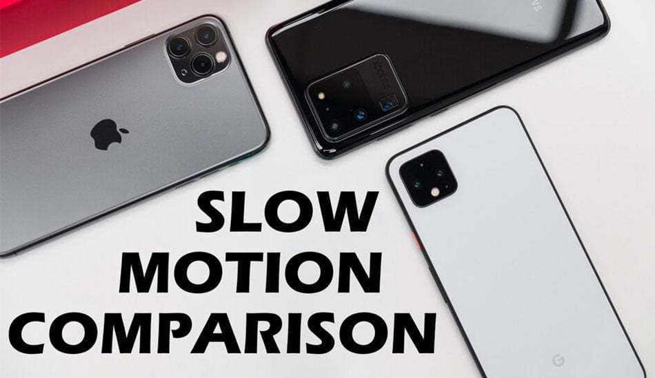 slow-motion comparison / فیلم برداری اسلوموشن با گوشی سامسونگ