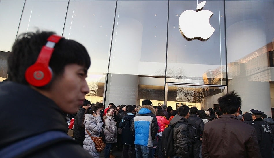 حذف اپلیکیشن های اپل از اپ استور چین