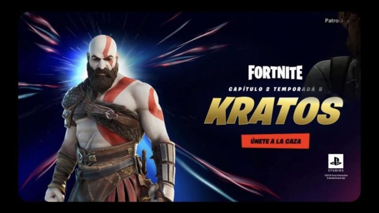 Kratos in Fortnite