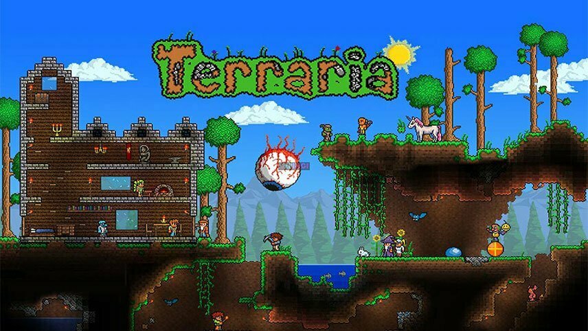 Terraria / بهترین بازی های دو بعدی برای کامپیوتر