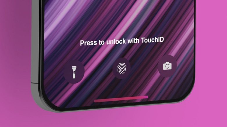 in-screen Touch ID / سنسور اثر انگشت زیر نمایشگر