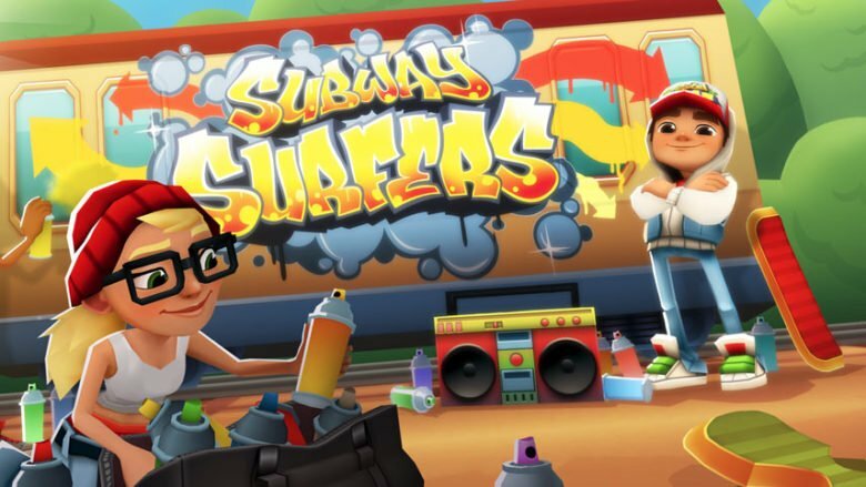 بازی subway surfers / بازی موج سواران مترو