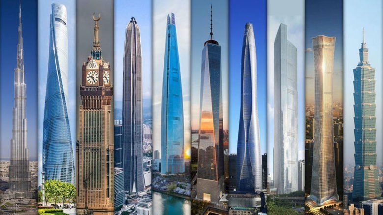 بلندترین ساختمان های جهان