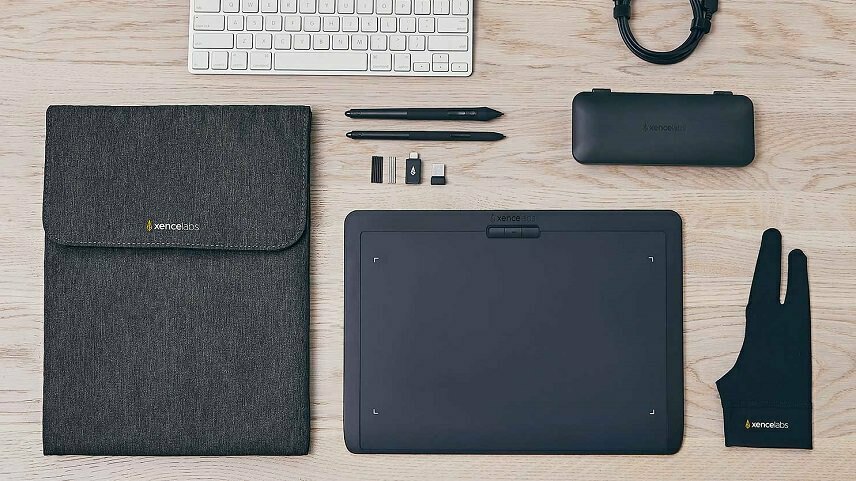 تبلت مخصوص طراحان - Xencelabs Pen Tablet Medium Bundle