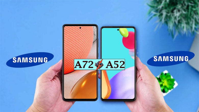مقایسه گوشی a72 با