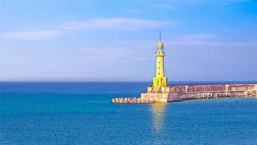 فانوس اسکندریه در سفر به مصر