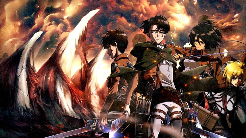 انیمه attack on titan / خلاصه داستان انیمه اتک تایتان