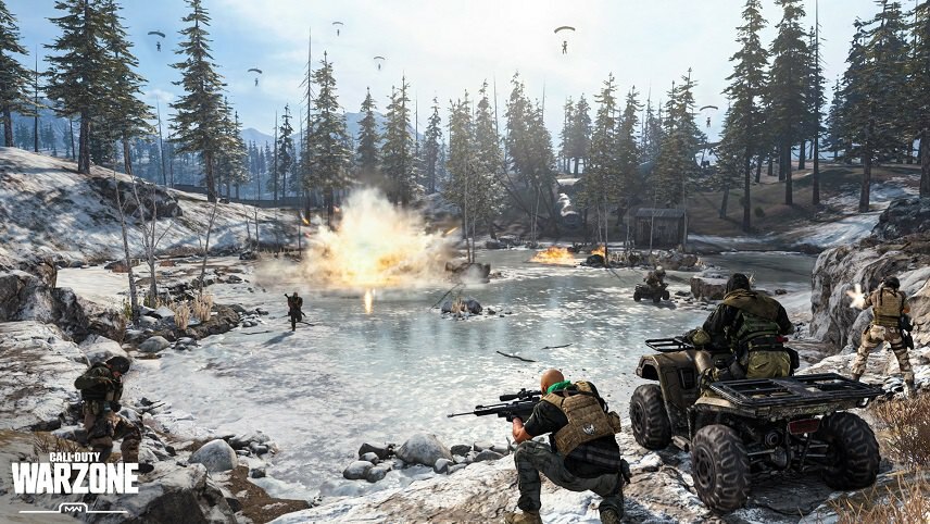 بازی های پلی استیشن ۴ رایگان ۲۰۲۲ - Call of Duty: Warzone