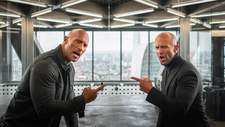 پرفروش‌ترین فیلم جیسون استاتهام- هابز و شاو (Hobbs & Shaw)