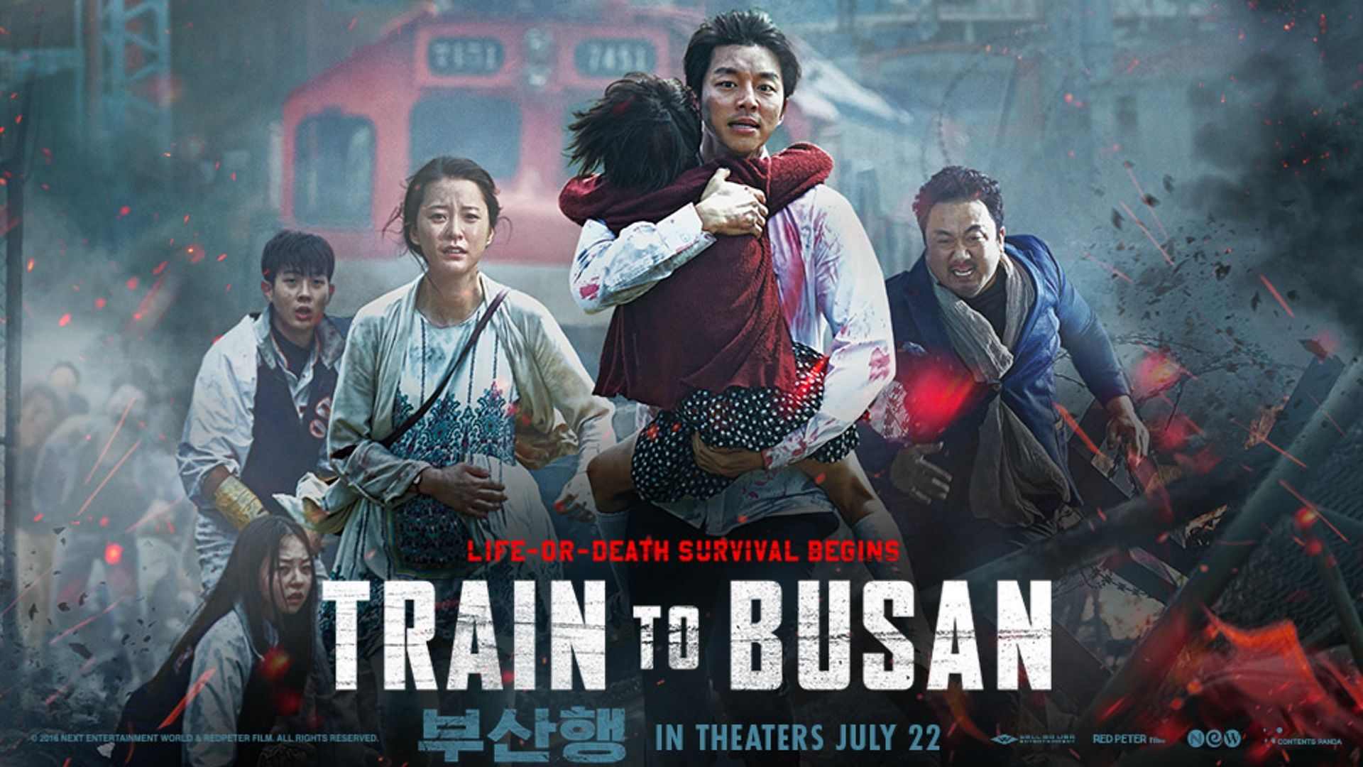 بهترین فیلم های زامبی از نظر imdb - «قطاری به مقصد بوسان» (Train to Busan)