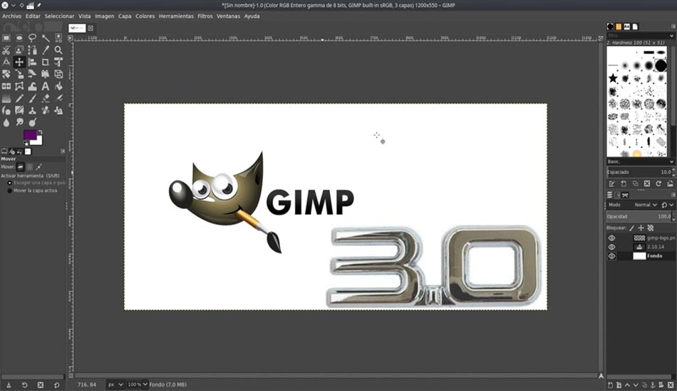 5. برنامه ویرایش عکس GIMP