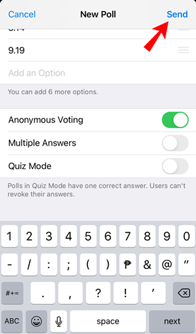 طریقه ساخت نظرسنجی در تلگرام