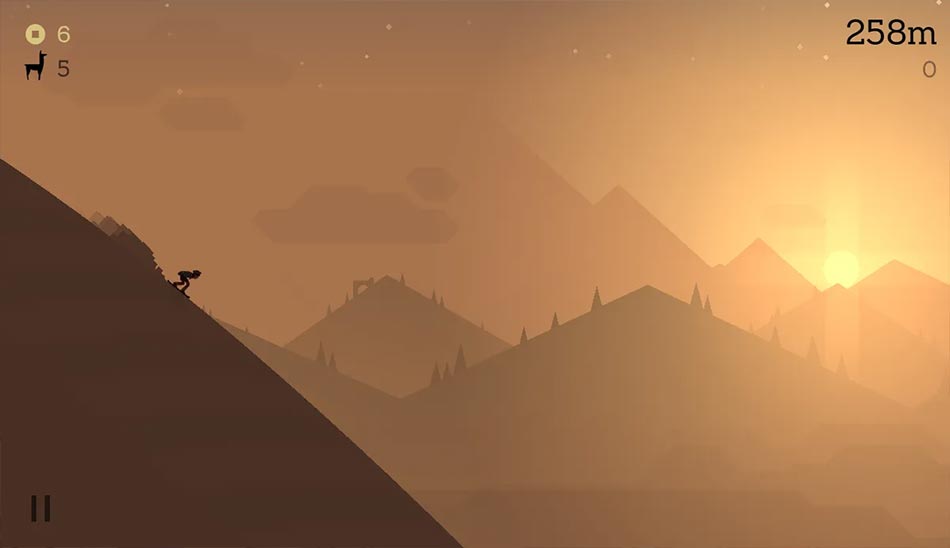 16. Alto's Adventure بهترین بازی های اندروید 1400