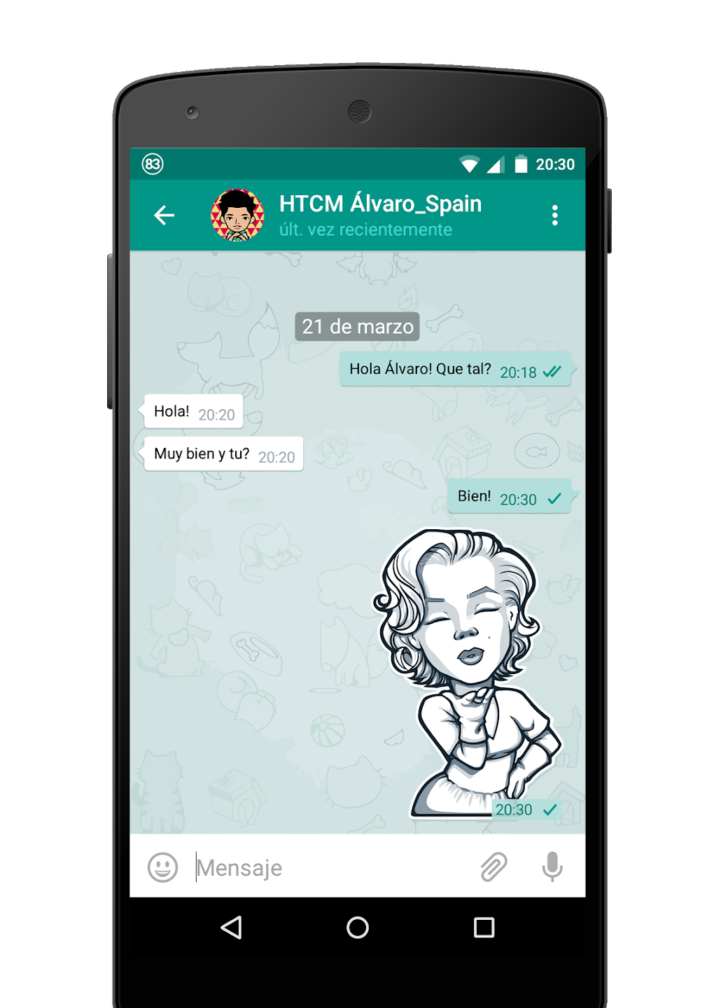 1. اپلیکیشن Plus Messenger پیام رسان مانند واتساپ بدون فیلتر شکن