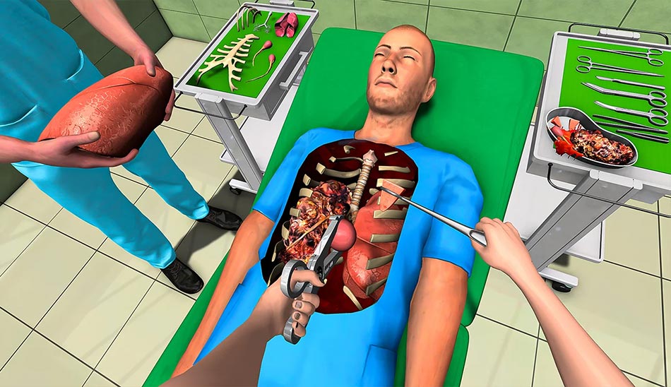 بازی Surgeon Doctor Simulator 3D دانلود بازی دخترانه دکتری