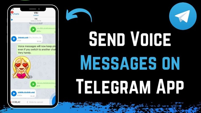آموزش تصویری ارسال ویس یا پیام صوتی در تلگرام | پلازا