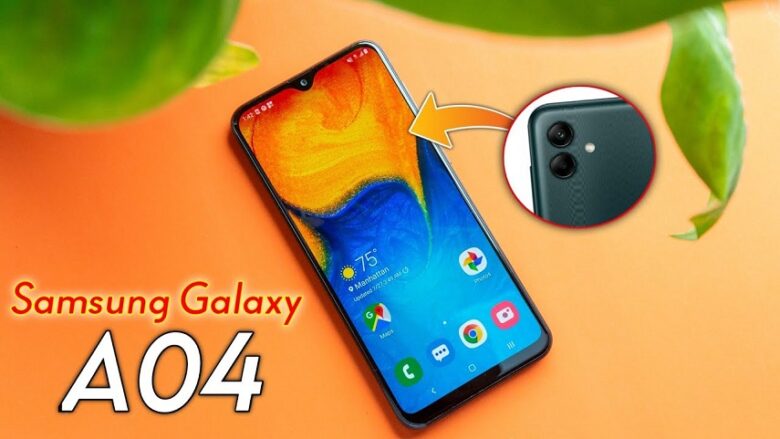 گوشی سامسونگ a04/گوشی موبایل سامسونگ مدل Galaxy A04/گوشی گلکسی آ ۰۴ سامسونگ